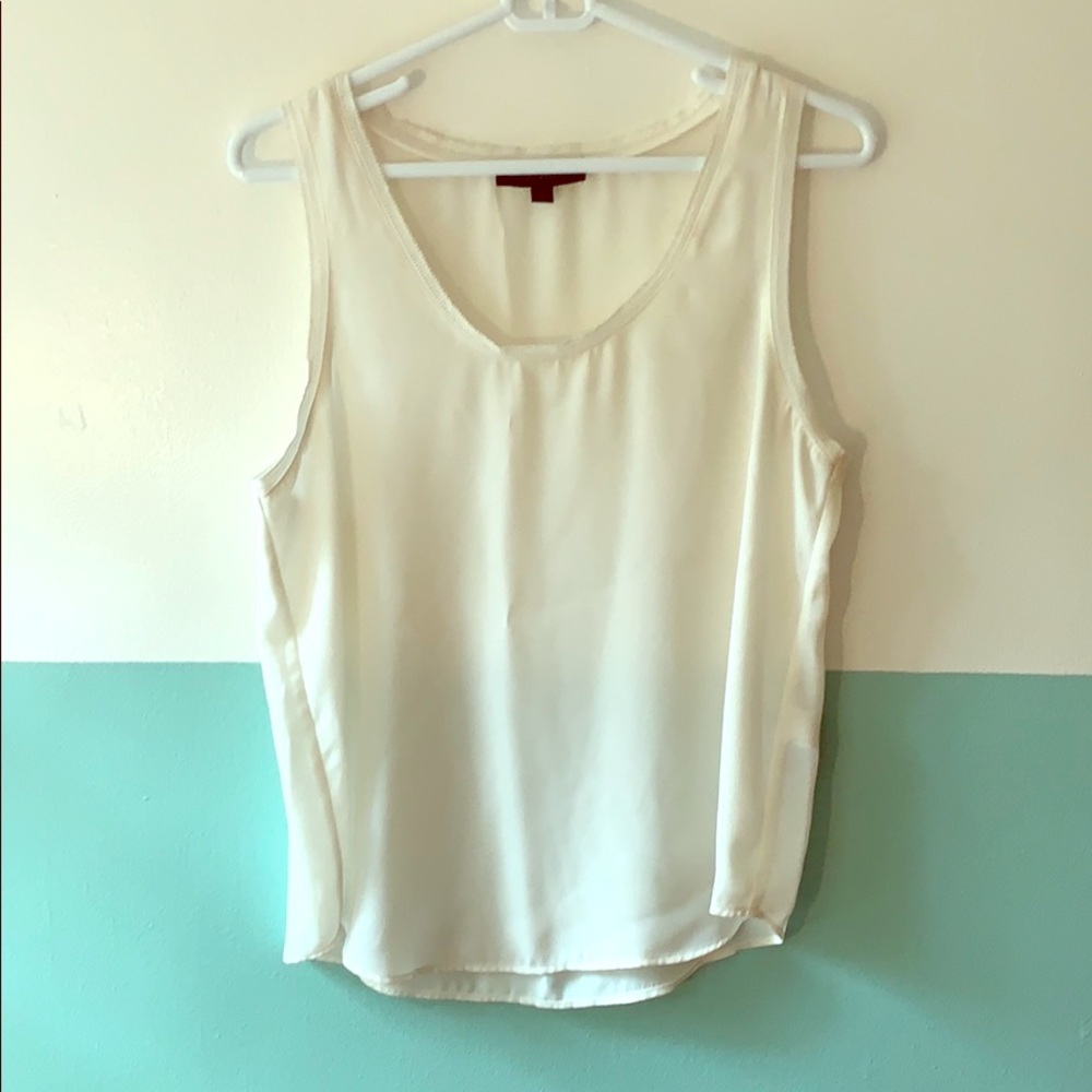 Banana Republic Elegant cream sleeveless Blouse, s